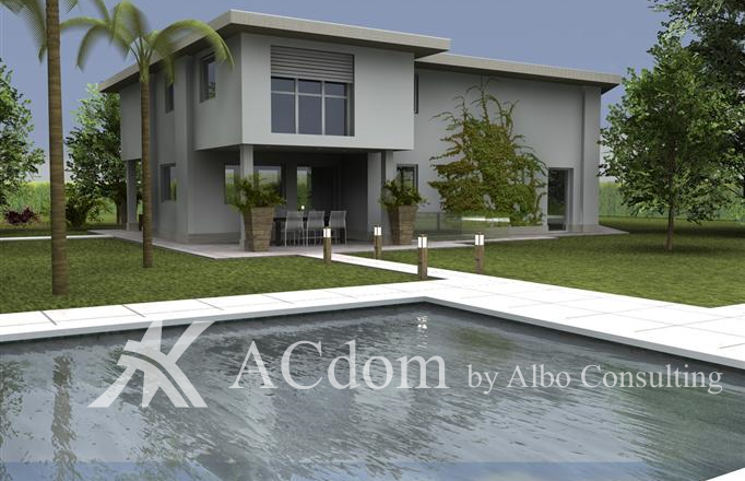 Вилла современного стиля на озере Гарда - ACdom by Albo Consulting